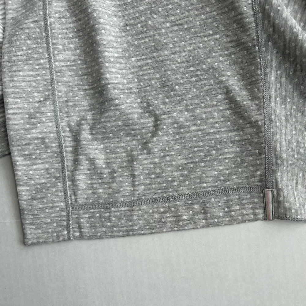 CAbi Cape Women's‎ Gray White Stripe Polka Dot ATC XS/S #5846
